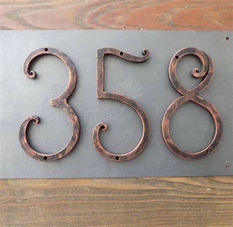 metal house numbers|individual metal house numbers.